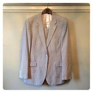 Jos. A. Bank seersucker suit